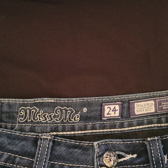 Miss Me Boot Cut Jeans Size 24/31 - Picture 3 of 4